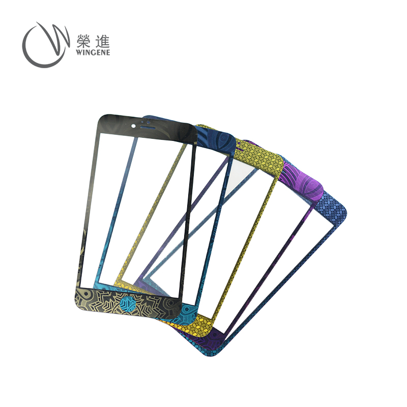 iphone6镜片保护膜彩镀-深圳荣进手机保护膜彩镀生产加工厂