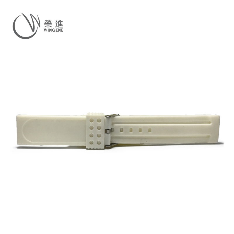 硅胶表带定做|硅胶手腕带定制|光面针扣硅胶表带-深圳硅胶表带