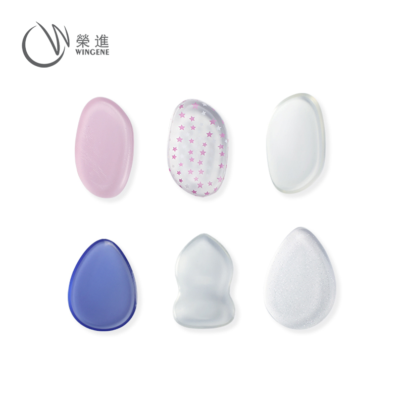 硅胶透明粉扑|3D立体硅胶粉扑-深圳硅胶粉扑定制批发厂家